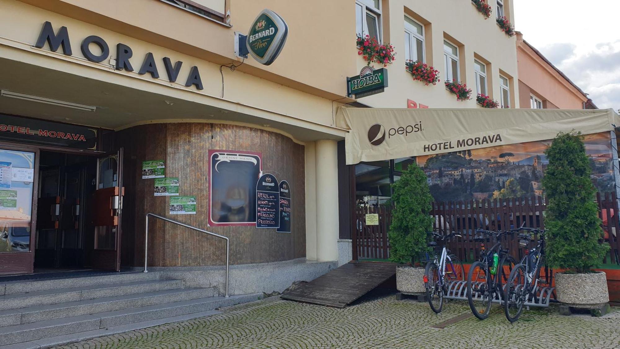 Hotel Morava Jevíčko Exteriör bild