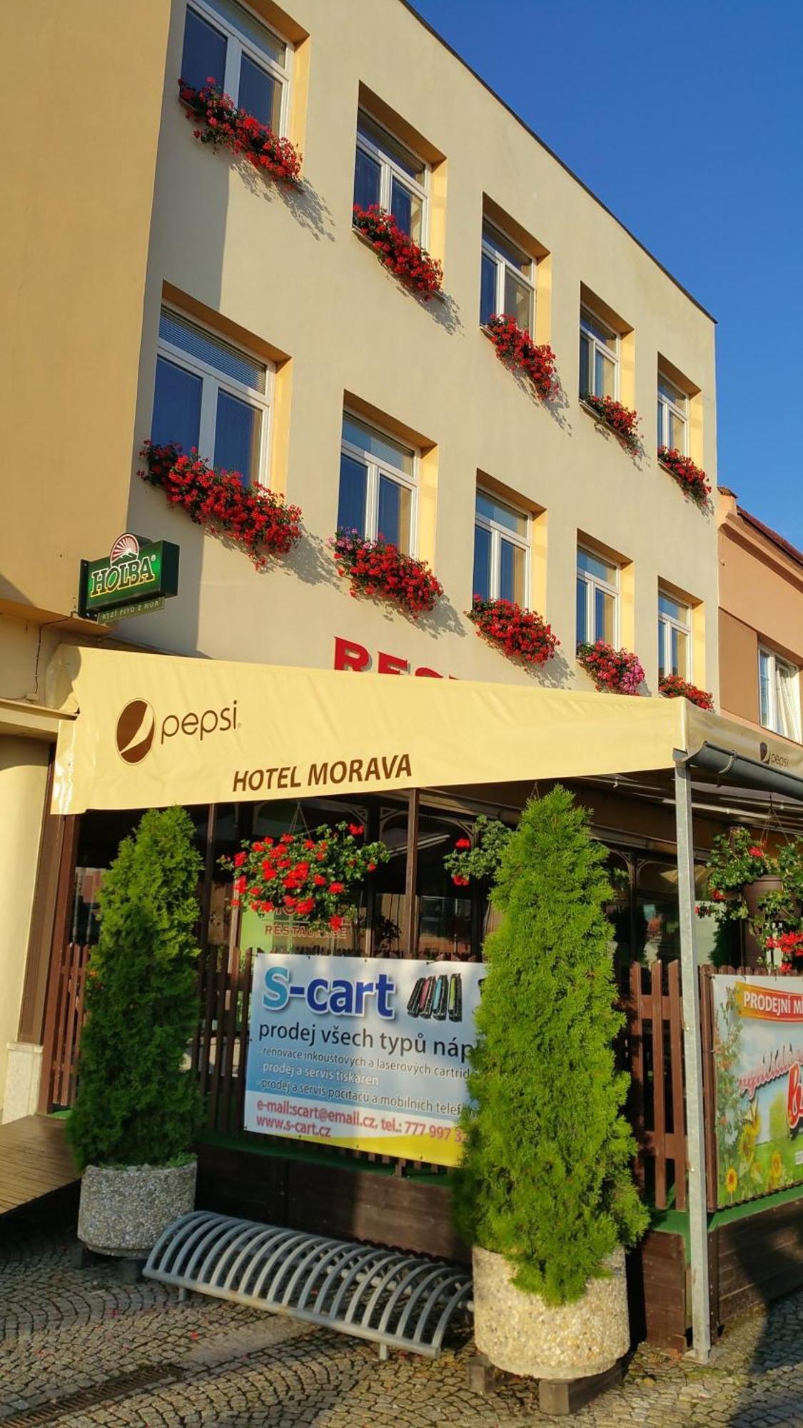 Hotel Morava Jevíčko Exteriör bild